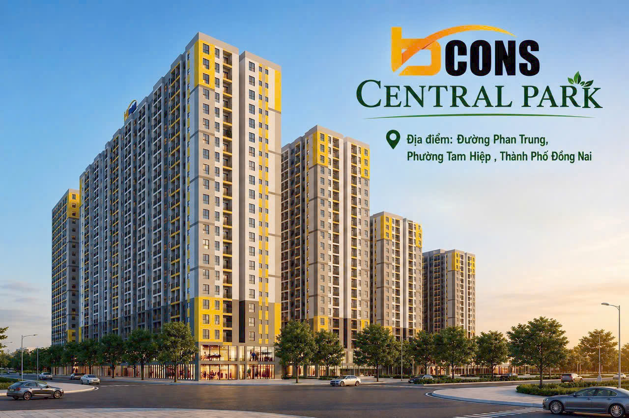 Phối cảnh dự án Bcons Central Park