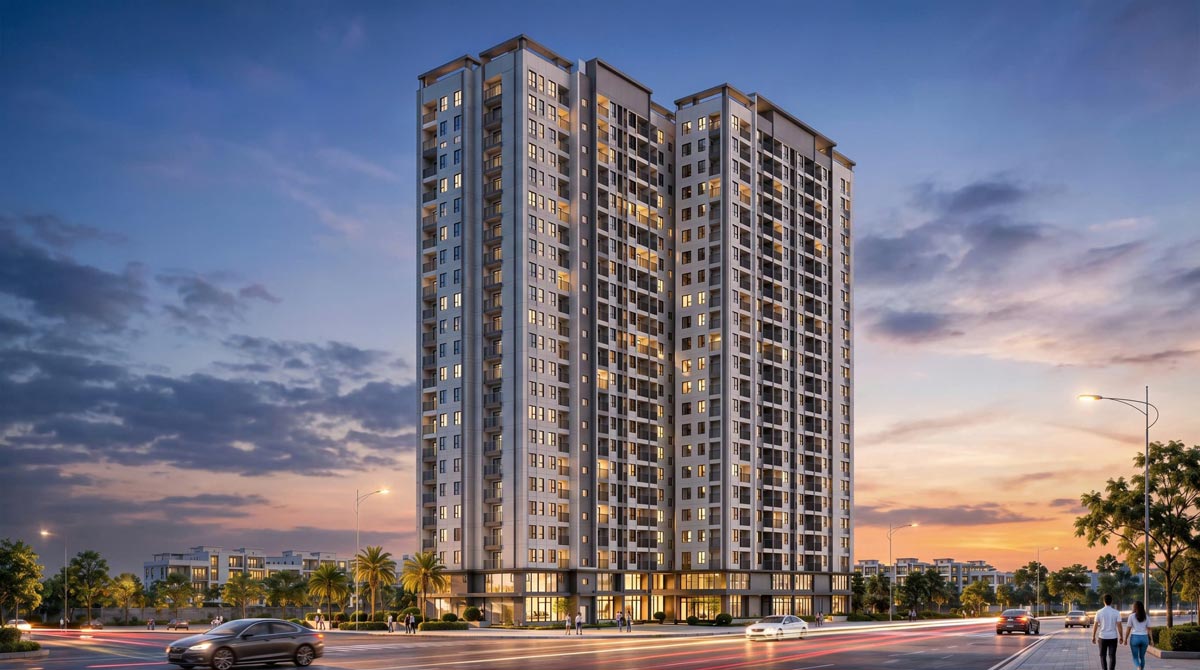 Phối cảnh dự án Ivy Central